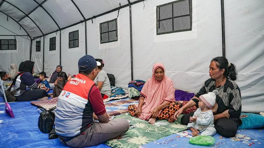 Pertamina Distribusikan Bantuan untuk Korban Gempa di Posko Mandiri NTT