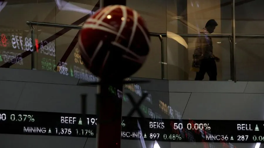 IHSG Pangkas Koreksi ke Level 6.534 saat Pelantikan Menkeu Suahasil Nazara