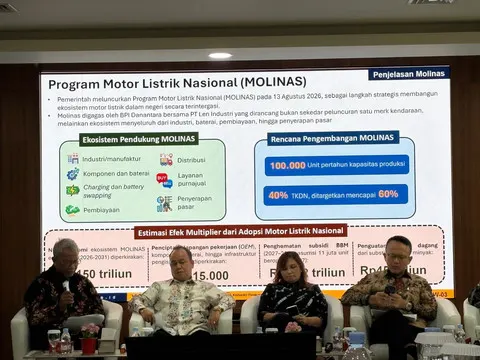 Pemerintah Tegaskan Molinas Bukan Merek Tunggal, Terbuka untuk Banyak Pabrikan