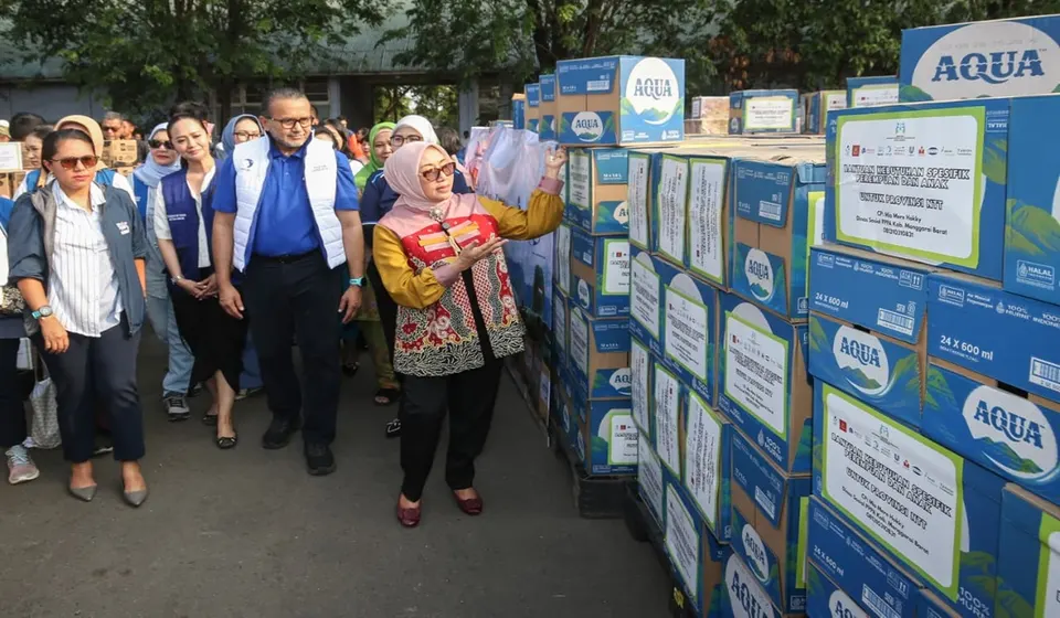 Kemen PPPA dan Mitra Salurkan Bantuan untuk Korban Gempa NTT