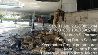 Kebakaran Landa Hotel Pullman Jakarta Barat, Area 200 Meter Persegi Hangus dan Korban Nihil