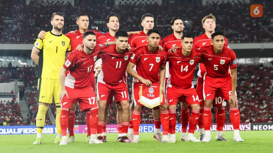 Jadwal dan Klasemen Timnas Indonesia di Kualifikasi Piala Dunia 2026 serta Format Tiket Lengkap