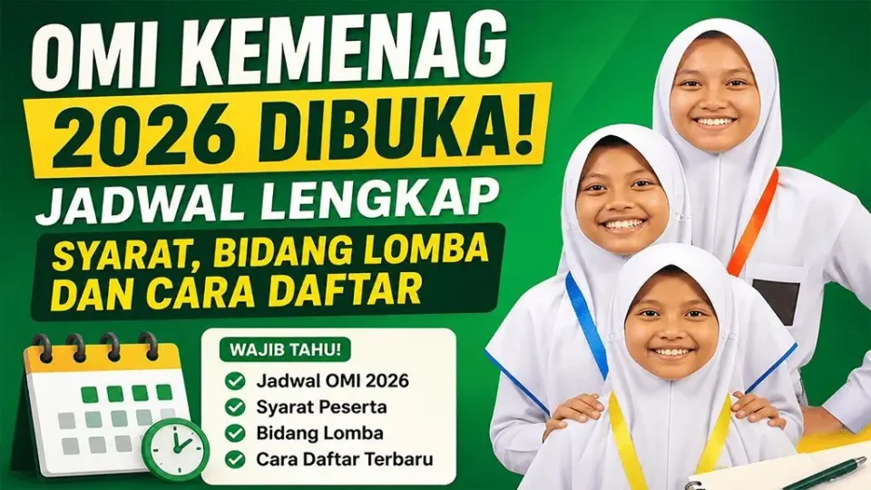 Pengumuman Proposal OMI Riset Kemenag 2026, Link Resmi dan Tahapan Seleksi
