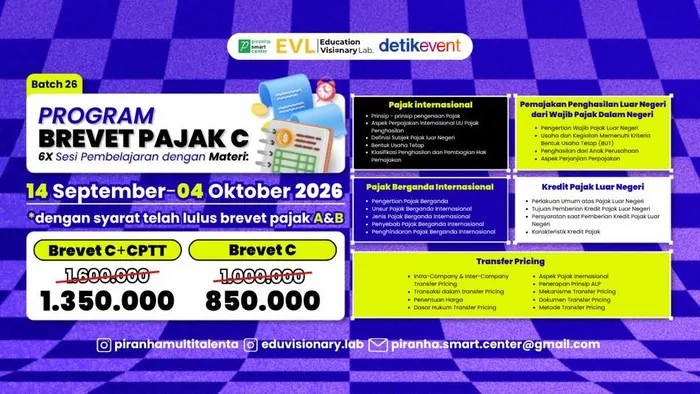 Sudah Lulus Brevet Pajak AB, Saatnya Lanjut Brevet C untuk Perkuat CV