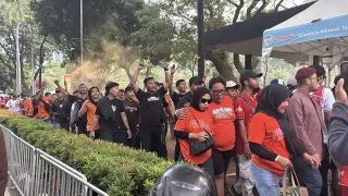Demi Persija vs Persib, The Jakmania Rela Datang dari Luar Jakarta