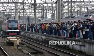 KAI Commuter Terapkan Operasional Satu Jalur Imbas Gangguan KRL Bogor dan Tangerang