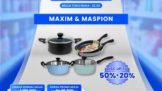 Cuma di Transmart Full Day Sale, Alat Masak Semurah Ini