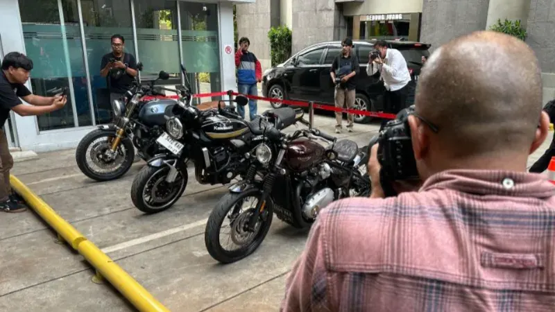 KPK Sita 3 Motor Gede dari Tersangka Kasus Korupsi Bea Cukai