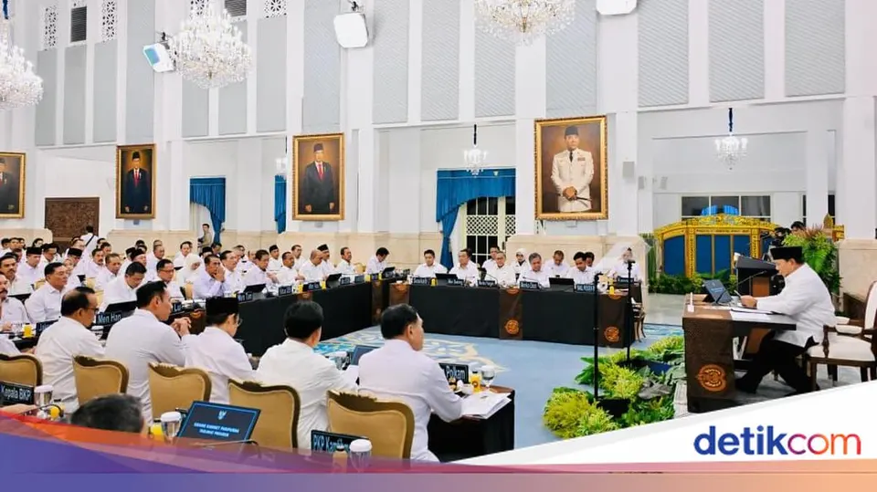 Penjelasan Istana dan Gerindra Soal Tata Letak Sidang Kabinet serta Anggaran Program Makan Bergizi Gratis