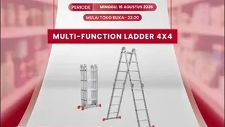 Cara Mendapatkan Diskon Tangga Multifungsi Rp 800.000 di Transmart Full Day Sale