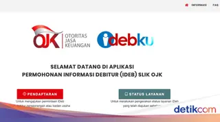 Layanan Pengecekan Riwayat Kredit SLIK OJK Melalui Portal Daring iDebKu