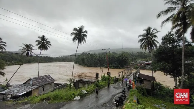 Hujan Deras, Empat Kecamatan di Nias Barat Terendam Banjir