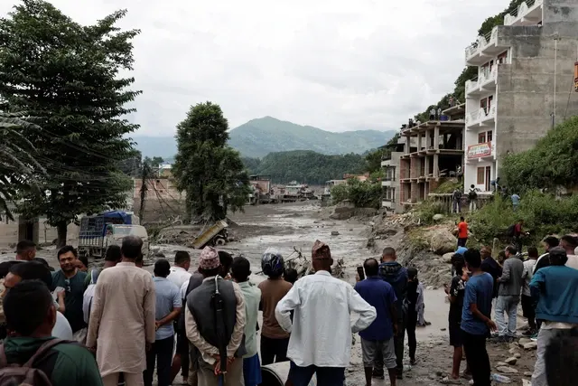 Update Banjir Bandang di Nepal, 160 Orang Tewas dan Ratusan Hilang