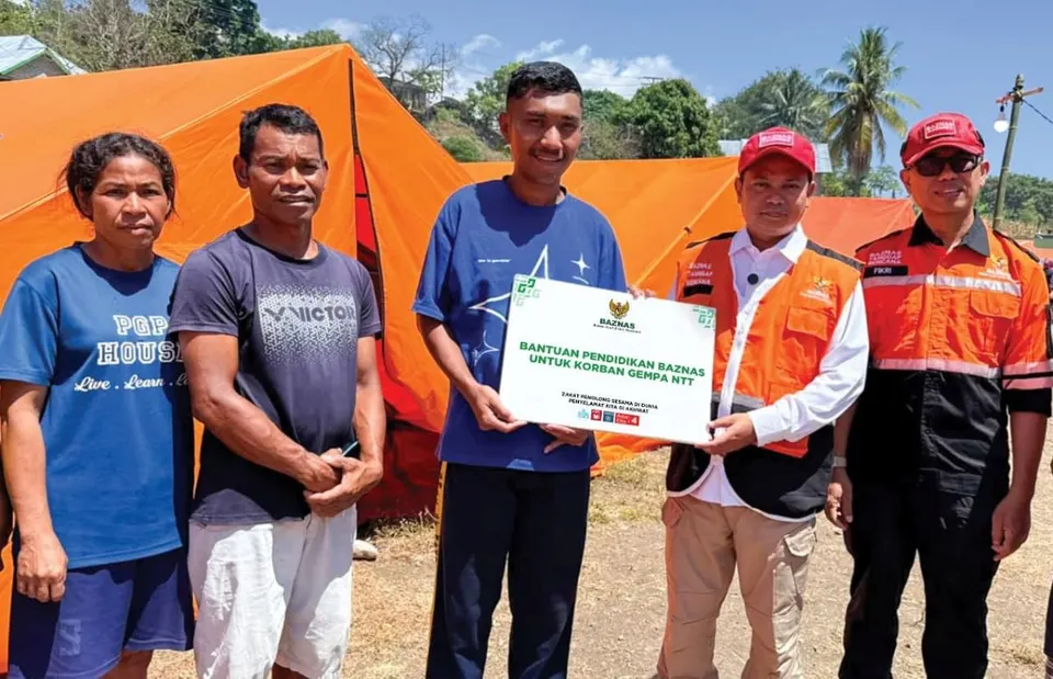 Baznas Siapkan 1.000 Beasiswa untuk Mahasiswa Terdampak Gempa di NTT