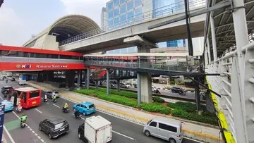 Rencana Integrasi Dua JPO Viral di Jalan HR Rasuna Said
