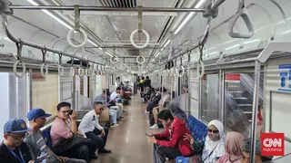 Perjalanan Commuter Line Rangkasbitung-Tanah Abang Sempat Tertahan Imbas Demo di Palmerah