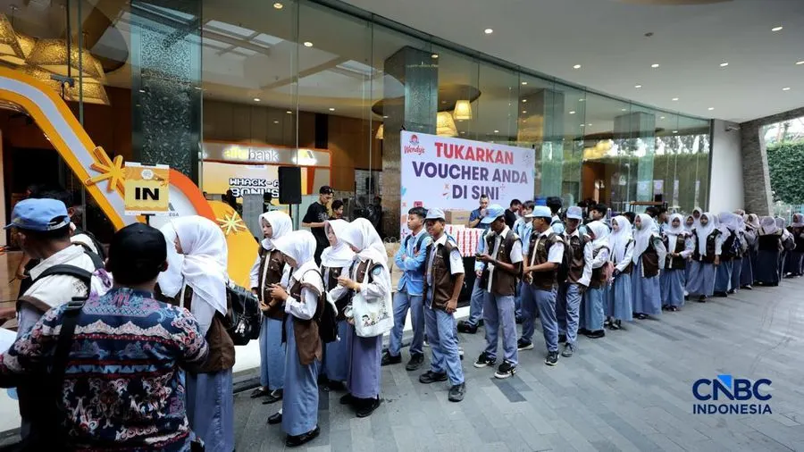 Antrean Ratusan Pelajar dan Mahasiswa Padati Lampung Financial Festival 2026