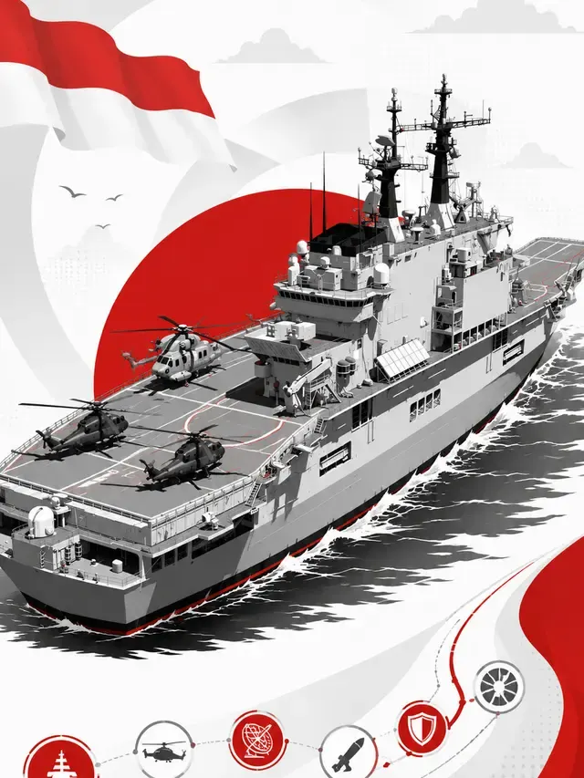 Kapal Induk Pertama RI Menuju Indonesia, Dikawal Fregat Italia