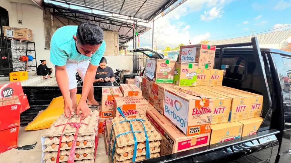 Langkah BNI Salurkan Bantuan dan Pastikan Layanan Perbankan Pascagempa Flores NTT