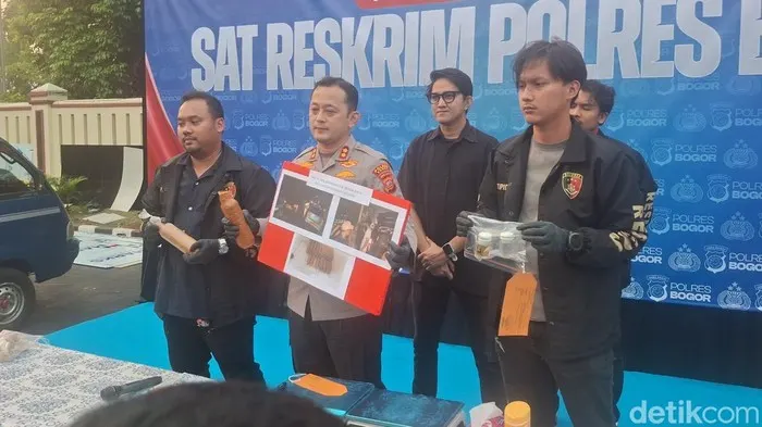 Polres Bogor Bongkar Peredaran Merkuri untuk Tambang Ilegal, 4 Orang Ditangkap
