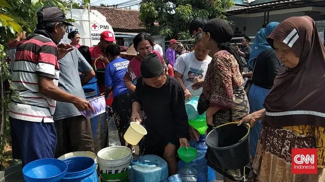 25 Kecamatan di Tangerang Awas Kekeringan, 62.076 Jiwa Terdampak
