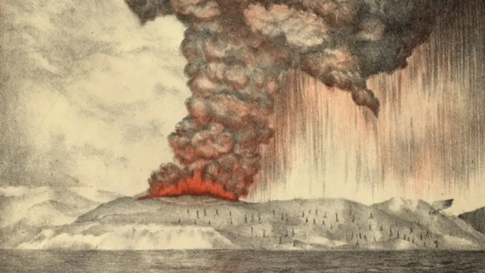 Ketika Krakatau Memicu Kiamat Kecil, Dentuman Dahsyat yang Bikin Bulan Jadi Biru