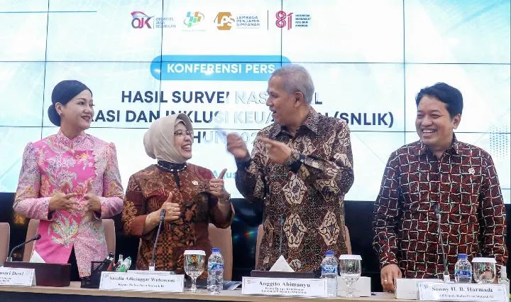 SNLIK 2026, Literasi Keuangan Naik Menjadi 69,57 Persen dan Inklusi Capai 93,61 Persen