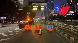 Aksi Demo Merangsek ke Tol Dalam Kota, Sejumlah Gerbang Tol Ditutup Sementara
