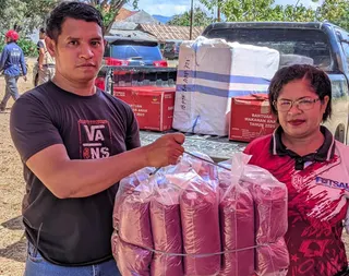 Kemensos Buka Dapur Umum dan Suplai Logistik Nagekeo untuk Korban Gempa