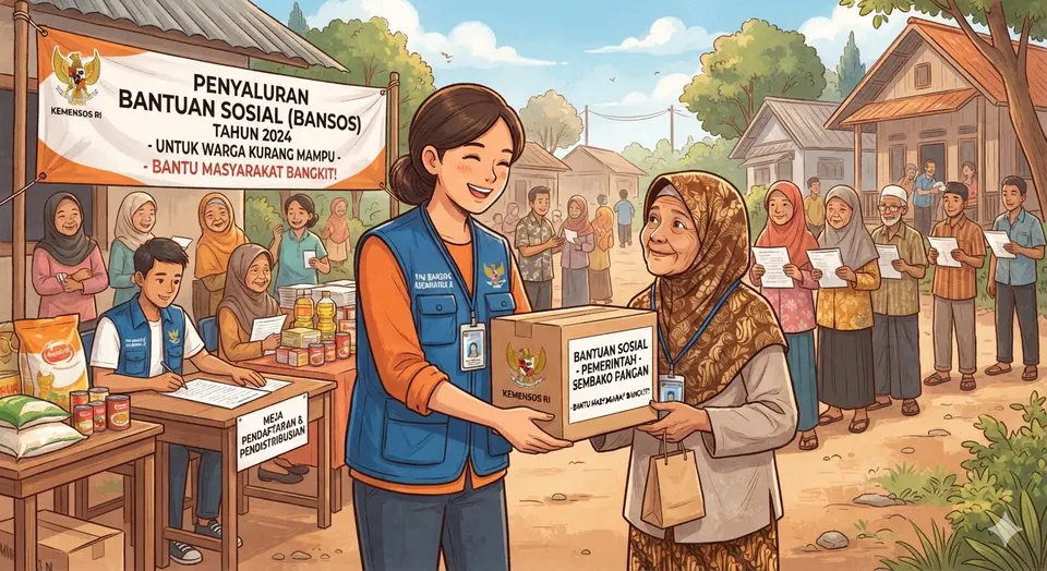 Panduan Syarat, Jadwal Penyaluran, dan Cara Cek Bansos PKH serta BPNT Kemensos